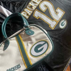 Green Bay packer purse + NFL jersey- XL